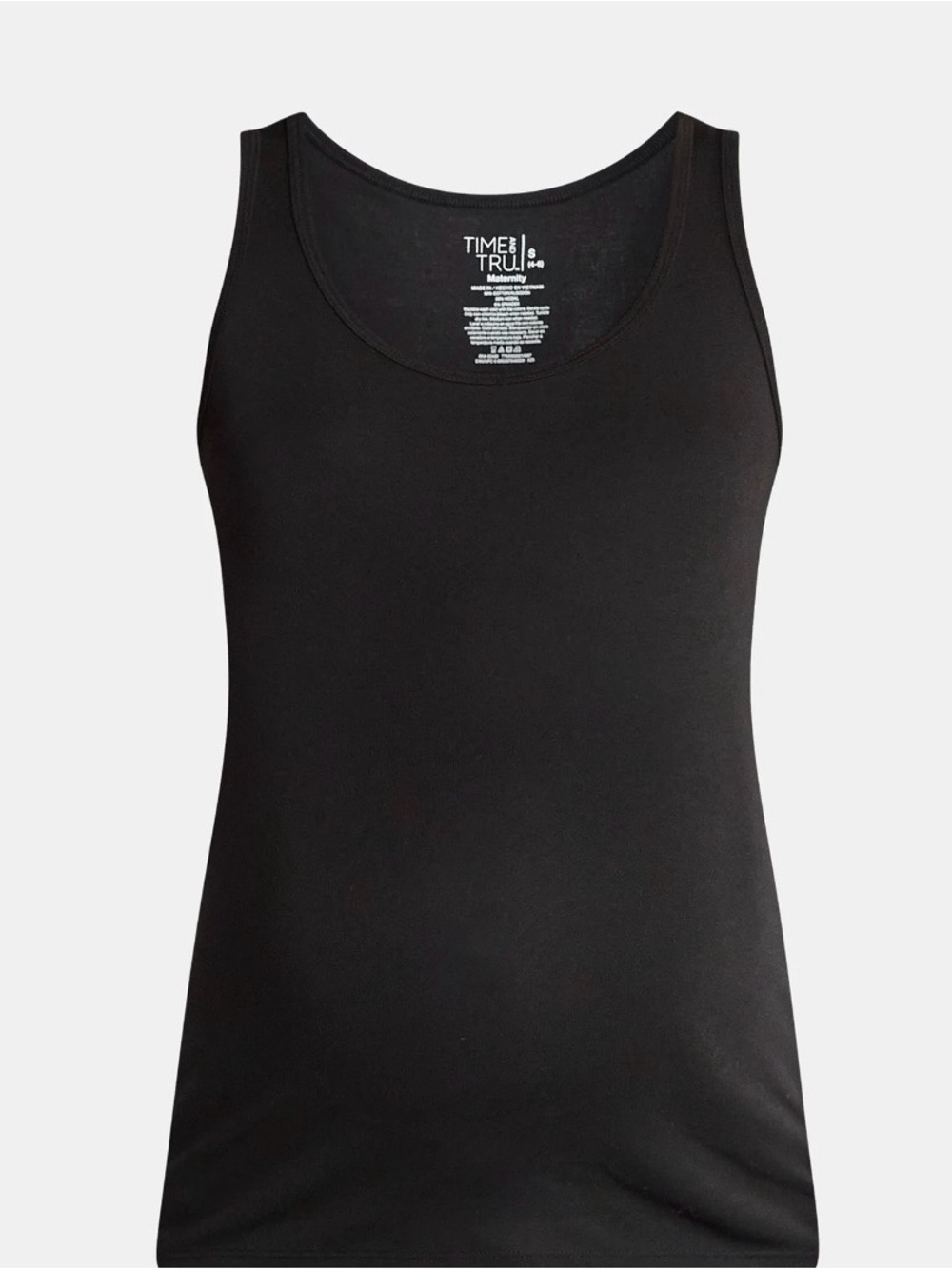 Time and Tru Shirred Maternity Tank Top Various Sizes